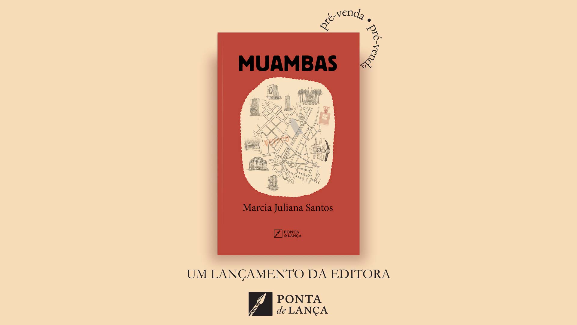 Muambas, de Marcia Juliana Santos, já está disponível em pré-venda para lançamento e entrega em 10/8!